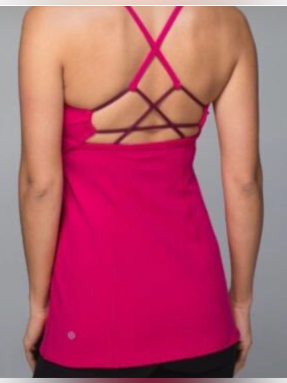 Lululemon Dancing Warrior Tank Jewelled Magenta Size 6 - Picture 1 of 9